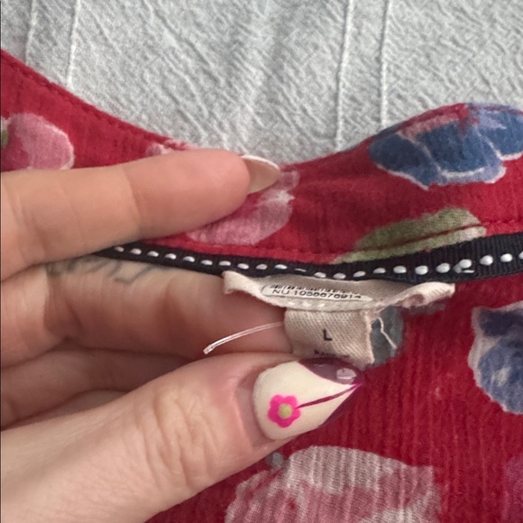 Pilcro Anthropologie Sidney Shrunken Batwing Blouse - Picture 3 of 5